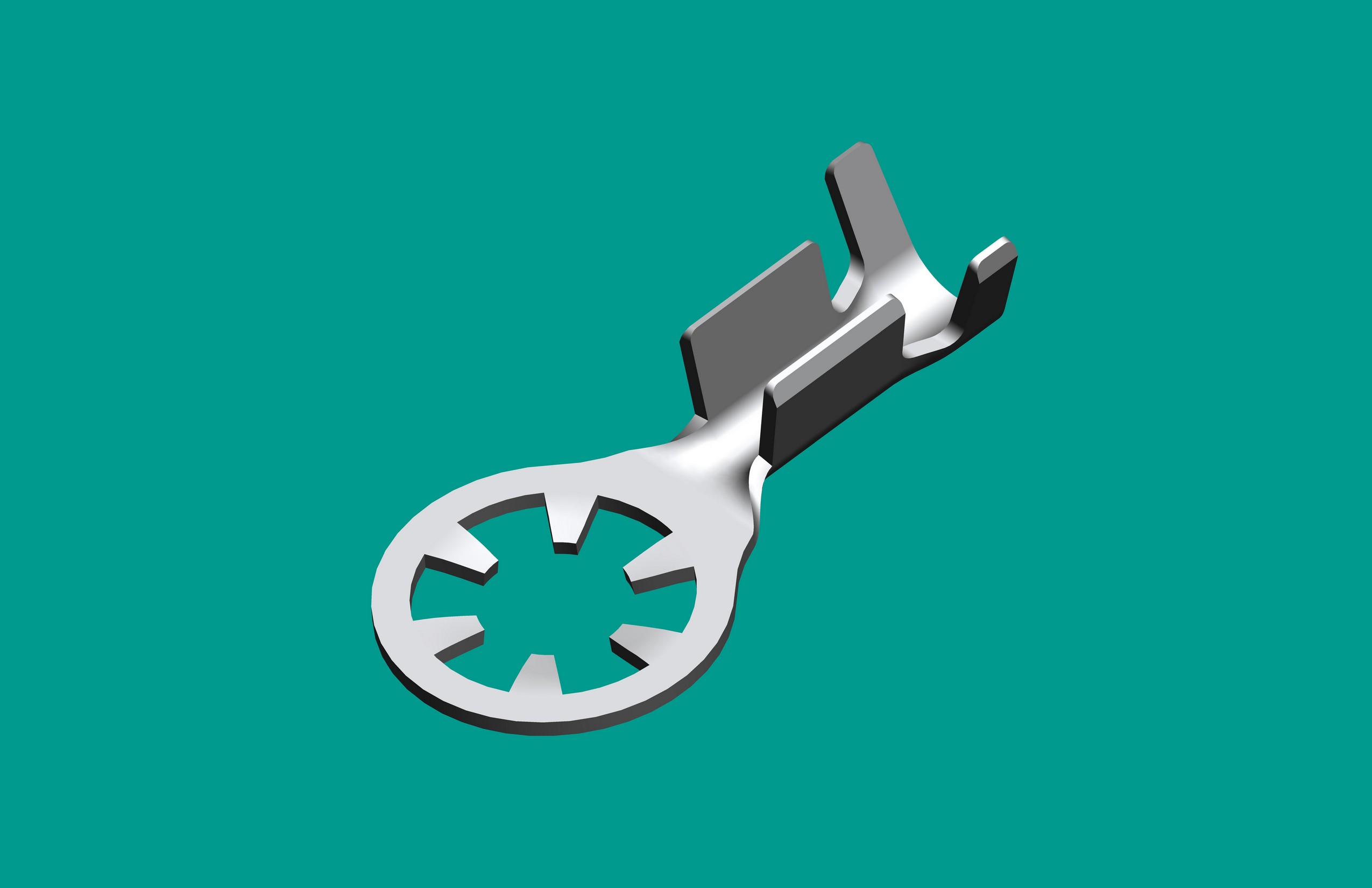 4.3*9.5*0.5六齒環